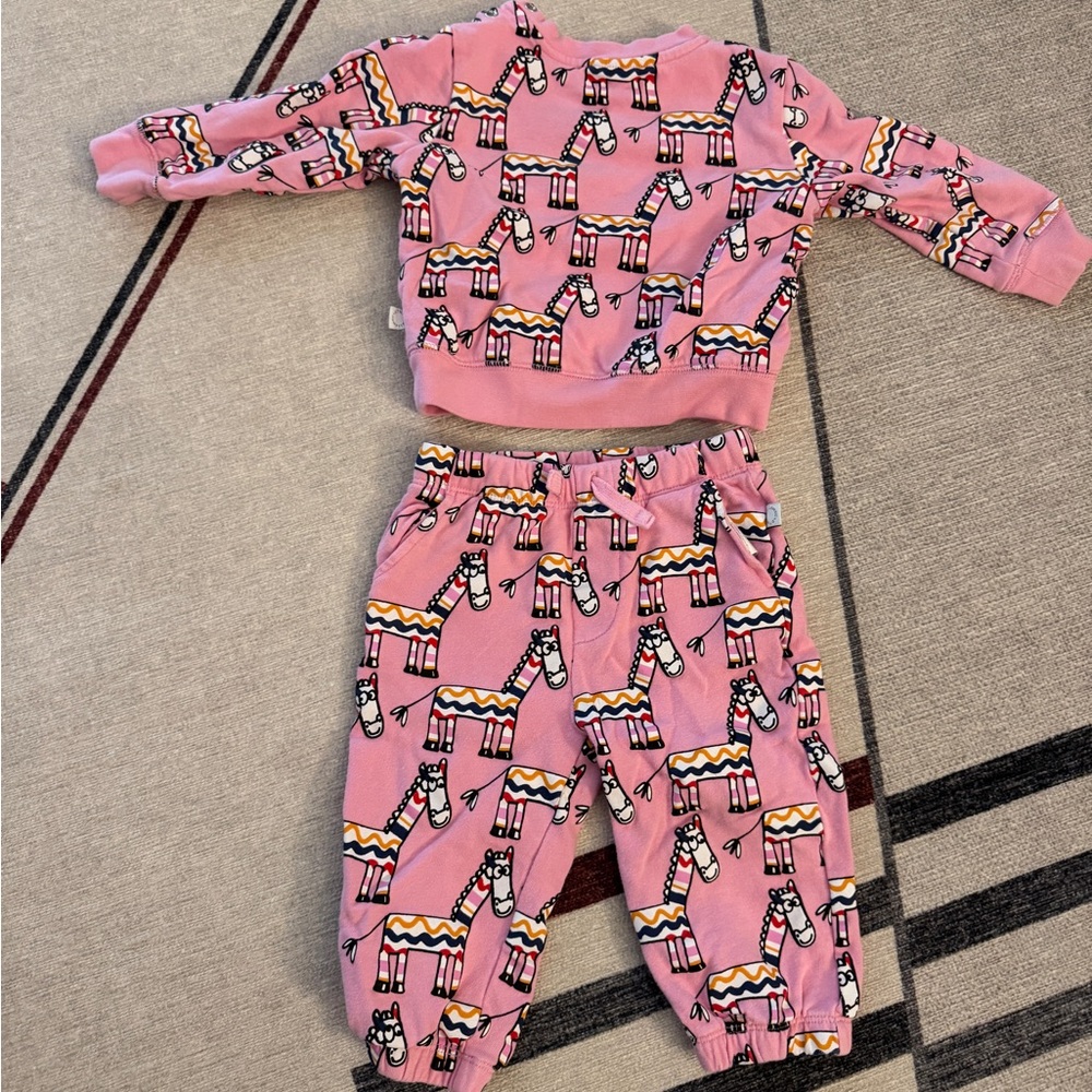 Stella Mccartney Pattern Sweatshirt and sweat pant so comfortable (matching set)